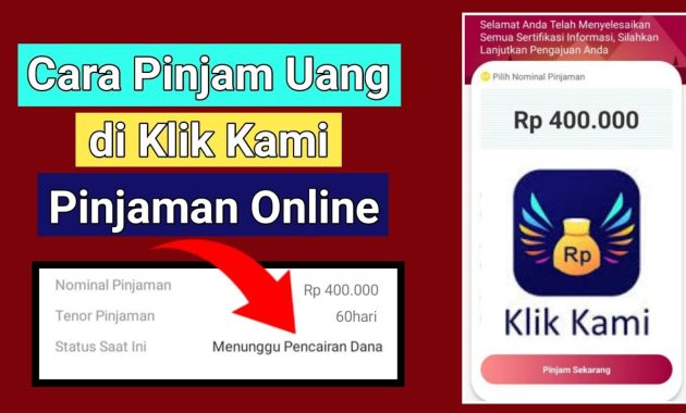 Pinjaman KlikKami Solusi Cepat Sekali Klik Langsung Cair